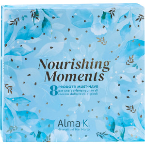 Набор для волос, тела и лица Nourishing Moments Alma K, (100мл/100мл/100г/100мл/50мл/75мл/30мл/15мл)