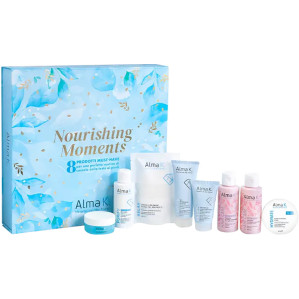 Набор для волос, тела и лица Nourishing Moments Alma K, (100мл/100мл/100г/100мл/50мл/75мл/30мл/15мл)