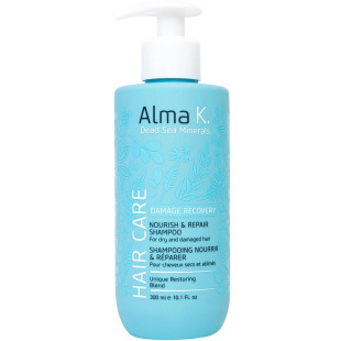 Шампунь для волос питательный и восстанавливающий Damage Recovery Alma K, 300 мл